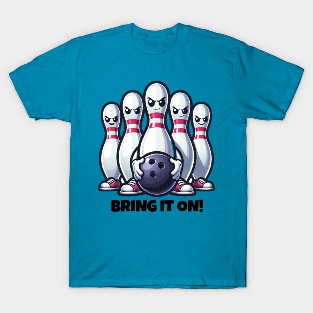 Bring It On Bowling Challenge T-Shirt by Frolic and Larks